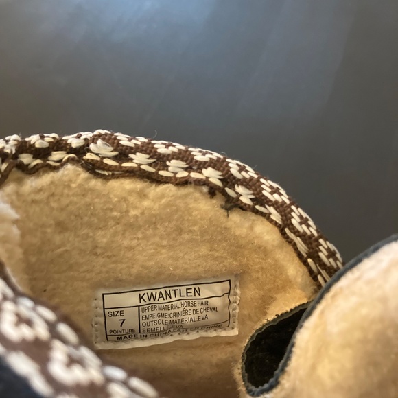 ROYAL CANADIAN - Kwantlen Waterproof Genuine Horse Hair Snow Bootie (Women 7) - - Picture 11 of 11